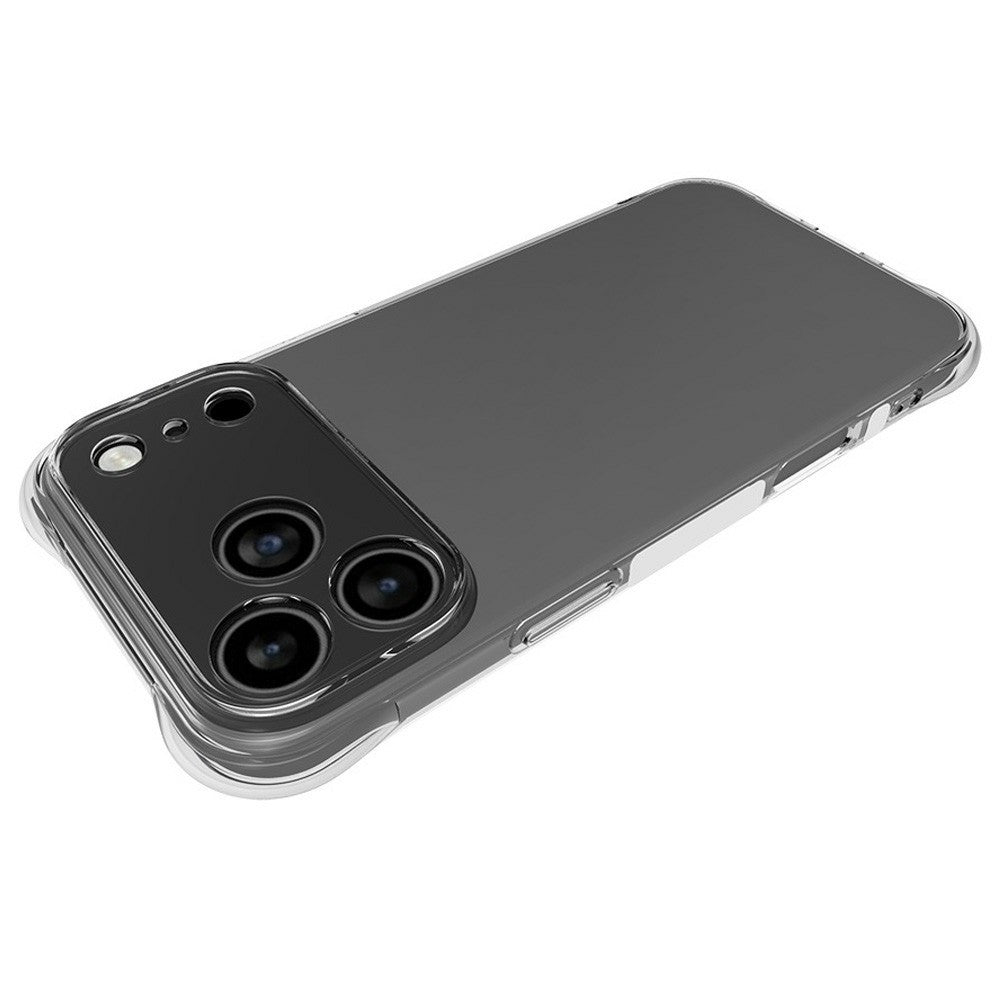 For iPhone 17 Pro Max TPU Phone Case Non Slip Transparent Mobile Phone Cover