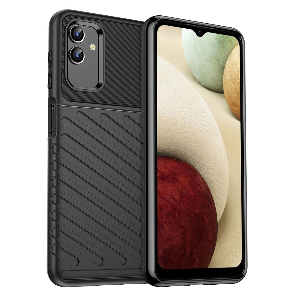 For Samsung Galaxy M13 5G / A13 4G / A13 5G / A04s 4G (164.7 x 76.7 x 9.1 mm) TPU Phone Case Anti-Slip Phone Cover - Black