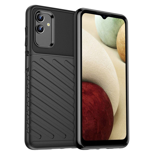 For Samsung Galaxy M13 5G / A13 4G / A13 5G / A04s 4G (164.7 x 76.7 x 9.1 mm) TPU Phone Case Anti-Slip Phone Cover - Black