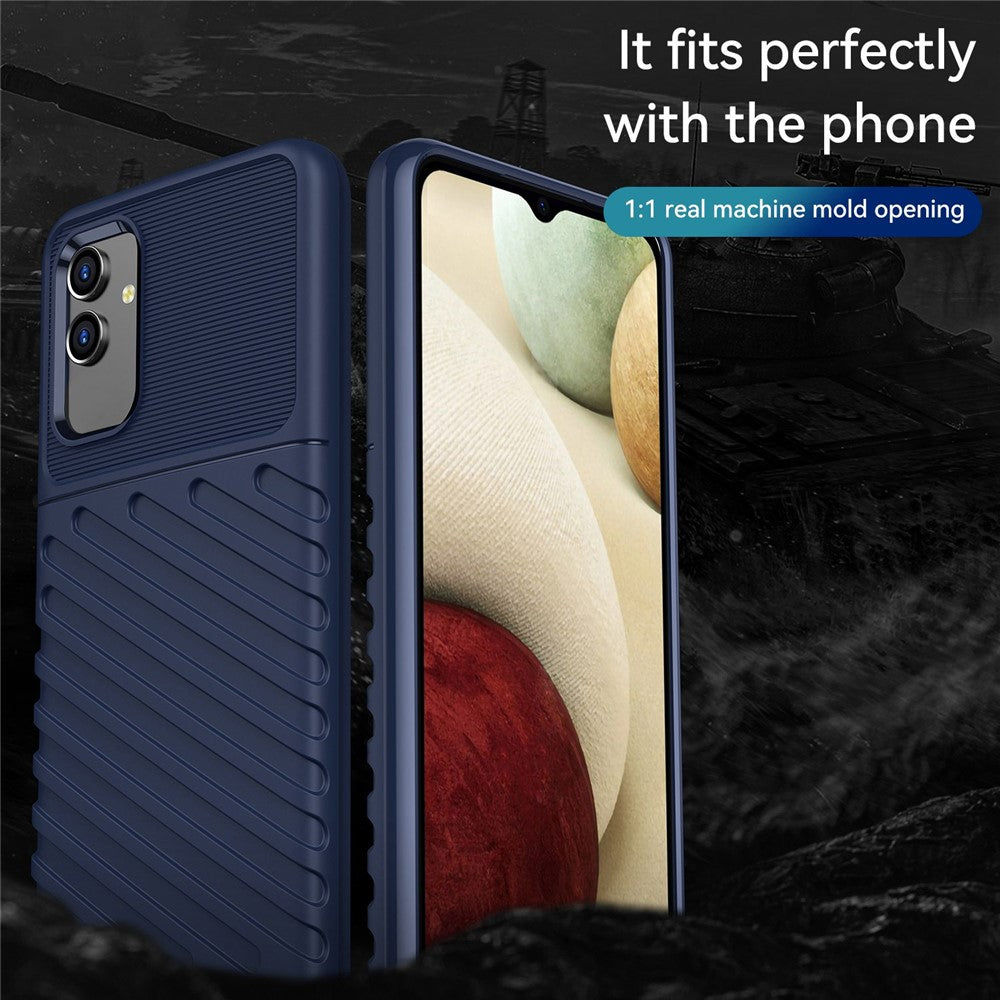 For Samsung Galaxy M13 5G / A13 4G / A13 5G / A04s 4G (164.7 x 76.7 x 9.1 mm) TPU Phone Case Anti-Slip Phone Cover - Blue