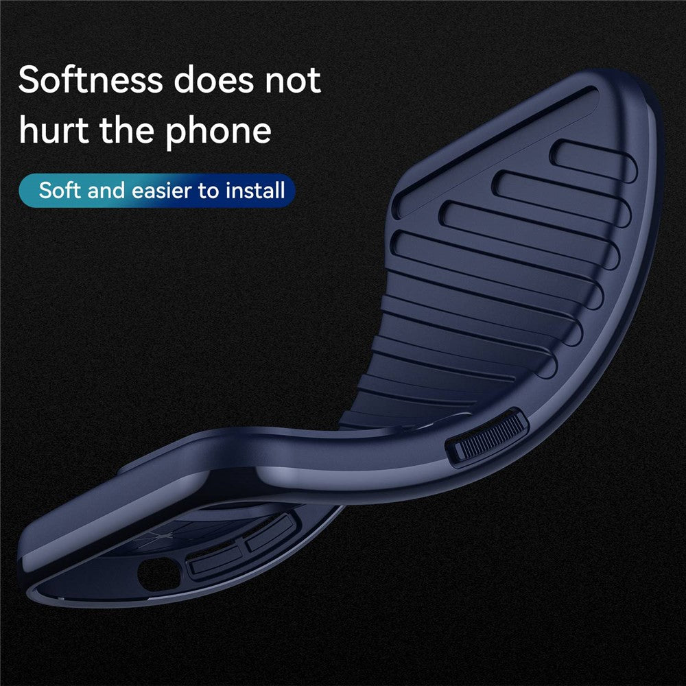 For Samsung Galaxy M13 5G / A13 4G / A13 5G / A04s 4G (164.7 x 76.7 x 9.1 mm) TPU Phone Case Anti-Slip Phone Cover - Blue