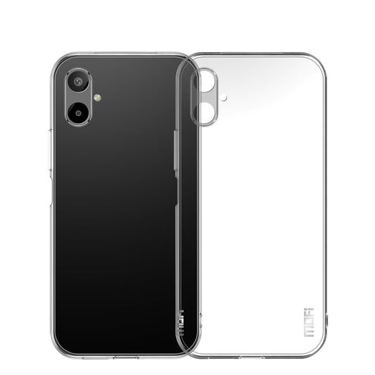 For Samsung Galaxy M06 5G / Galaxy F06 5G Clear Phone Case MOFI Ultra-Thin TPU Phone Back Cover - Transparent