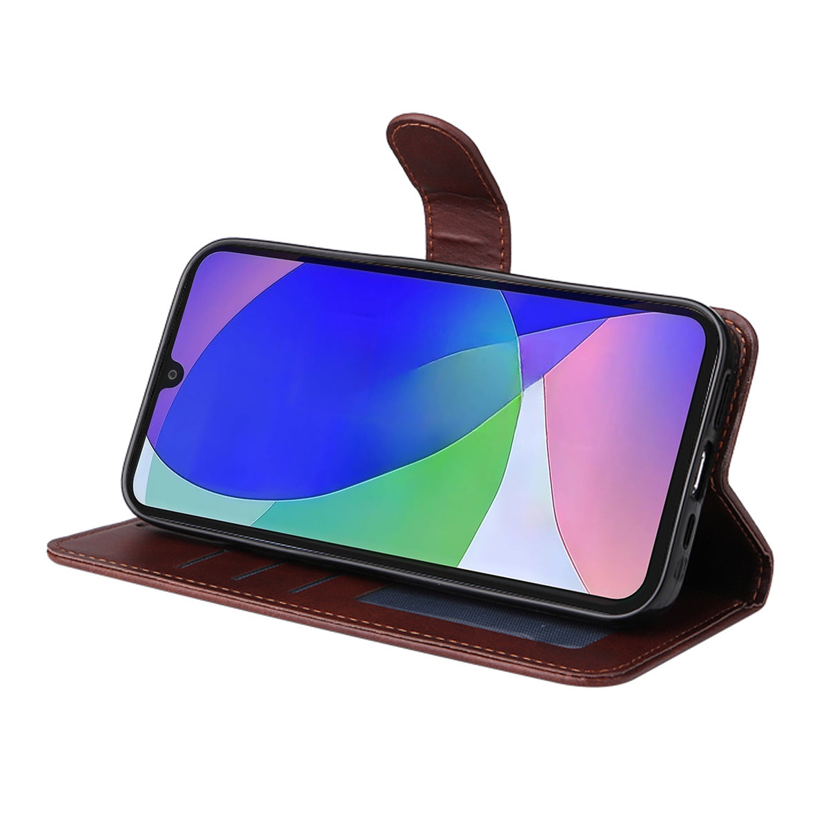 For Samsung Galaxy M16 5G / Galaxy F16 5G PU Leather Wallet Case ENKAY HAT PRINCE Phone Stand Cover with Tempered Glass - Pink