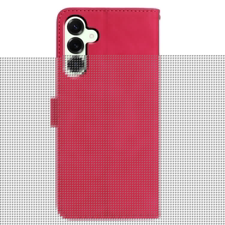 For Samsung Galaxy M16 5G  /  F16 5G Case Butterfly Flower Imprinted PU Leather Wallet Stand Phone Cover - Rose