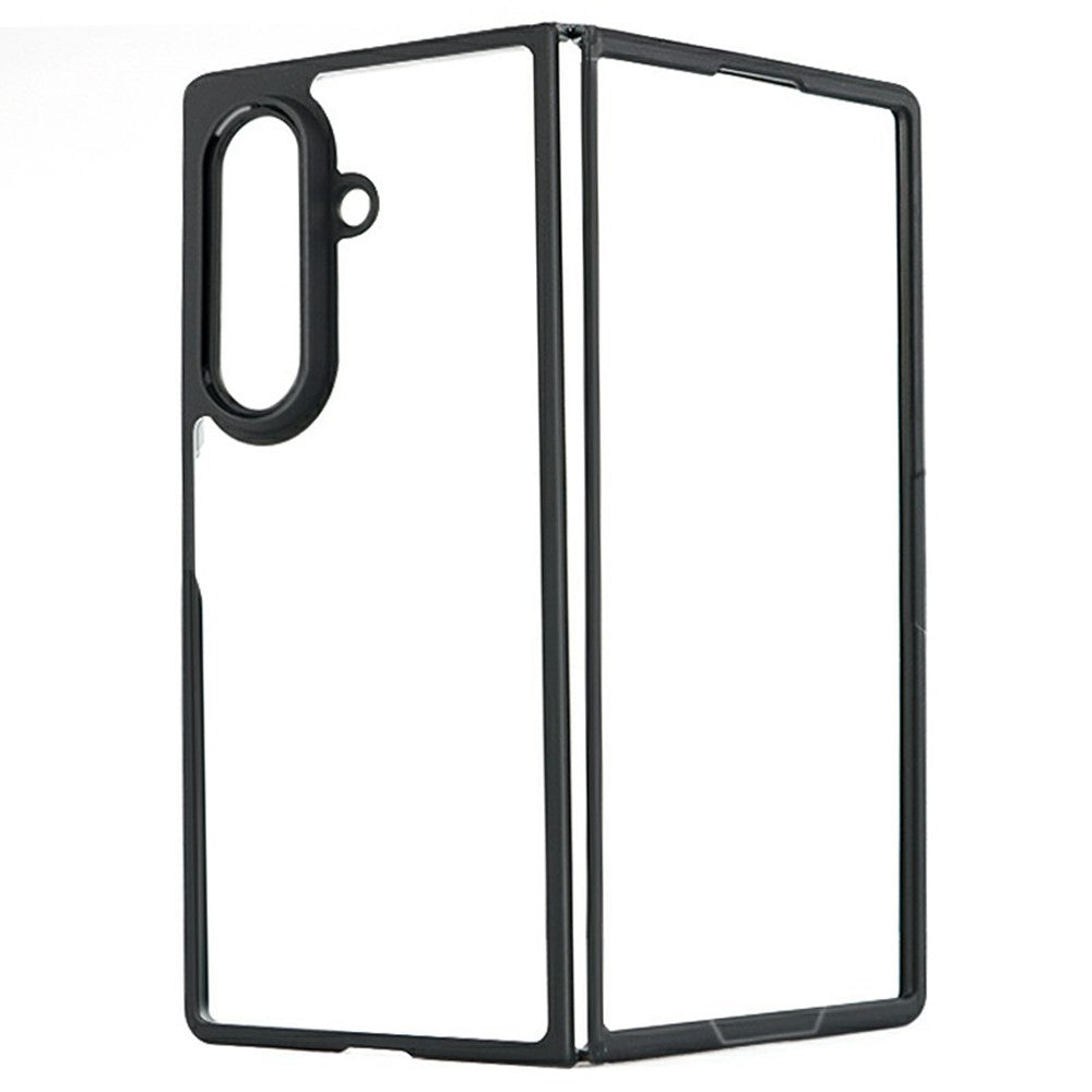 For Samsung Galaxy Z Fold7 5G Case Shockproof PC + TPU Clear Back Phone Cover