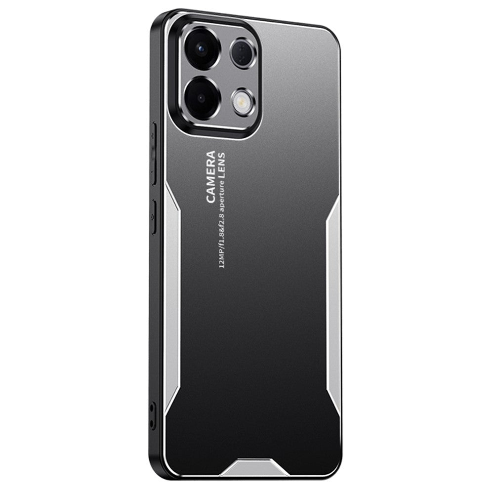 For Oppo K13 5G (Oppo K12s) Phone Case Aluminium Alloy TPU PC Back Cover - Silver