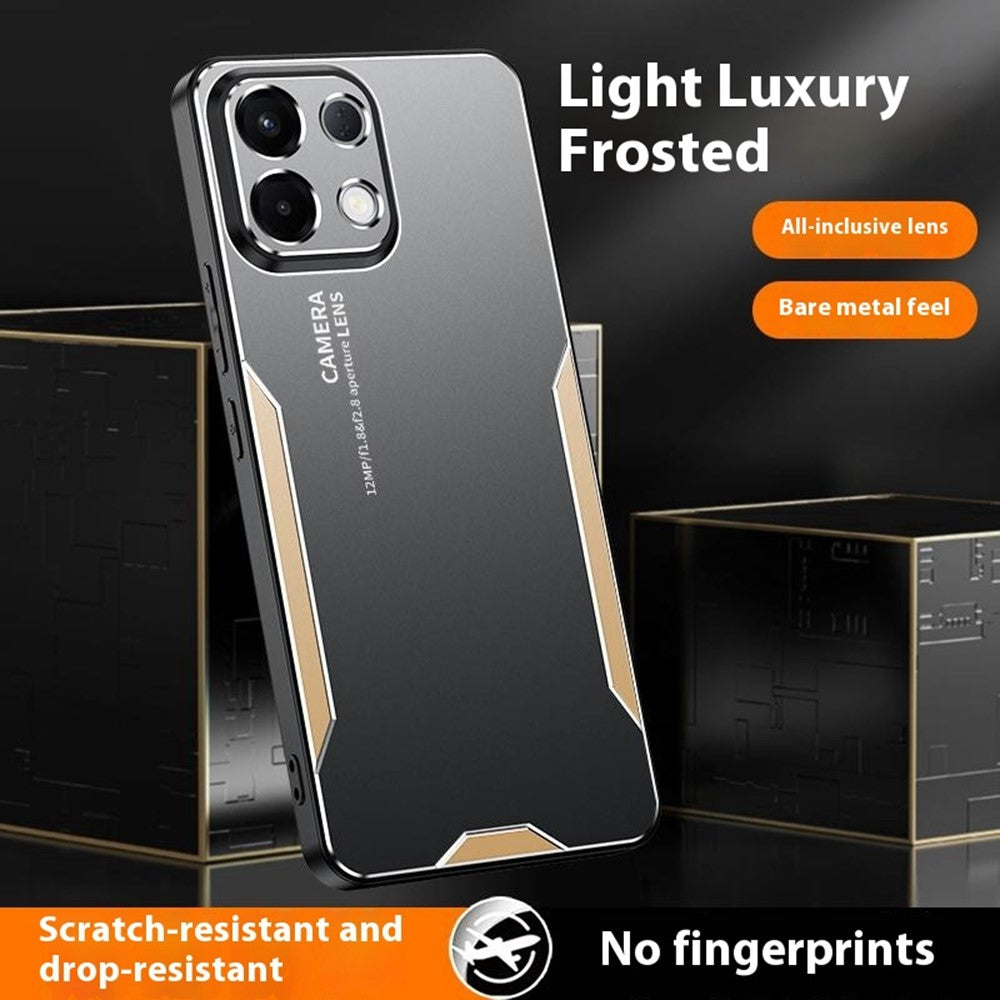 For Oppo K13 5G (Oppo K12s) Phone Case Aluminium Alloy TPU PC Back Cover - Silver