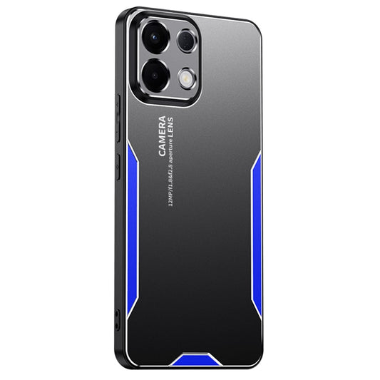 For Oppo K13 5G (Oppo K12s) Phone Case Aluminium Alloy TPU PC Back Cover - Blue