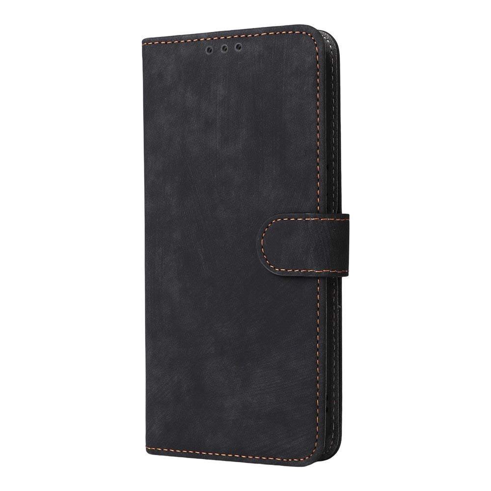 For Oppo K13 5G / 13x / K12s Case Wallet RFID Blocking PU Leather Phone Cover Stand with Strap - Black