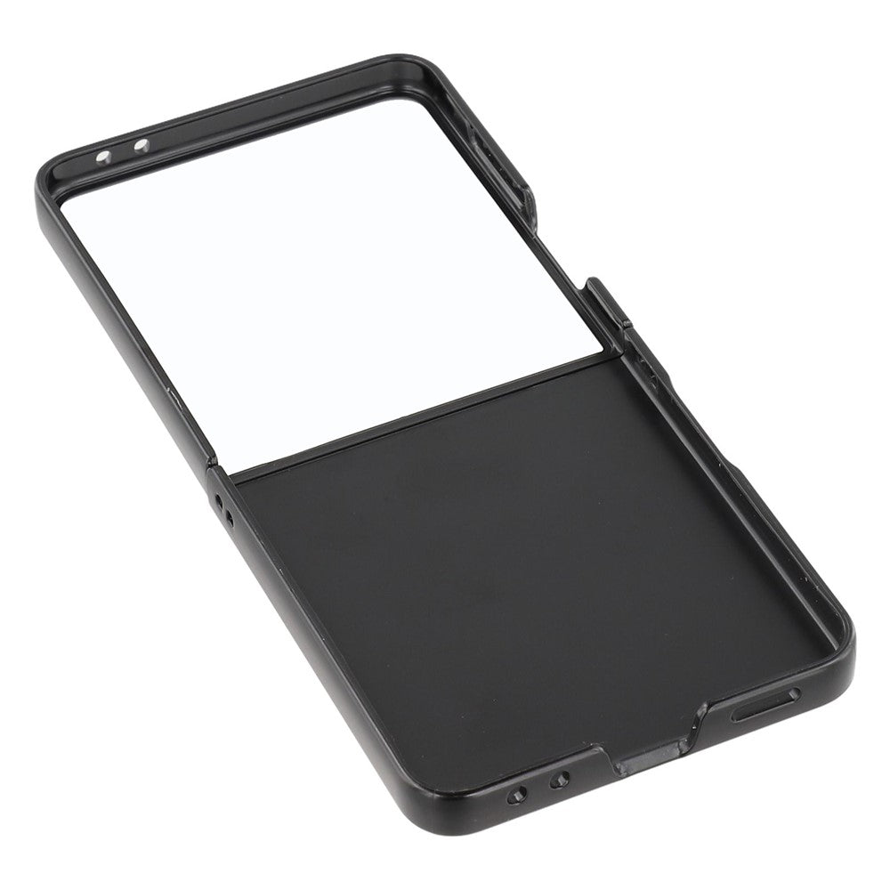 For Samsung Galaxy Z Flip7 5G Case Slim Hard PC Shockproof Phone Back Cover - Black