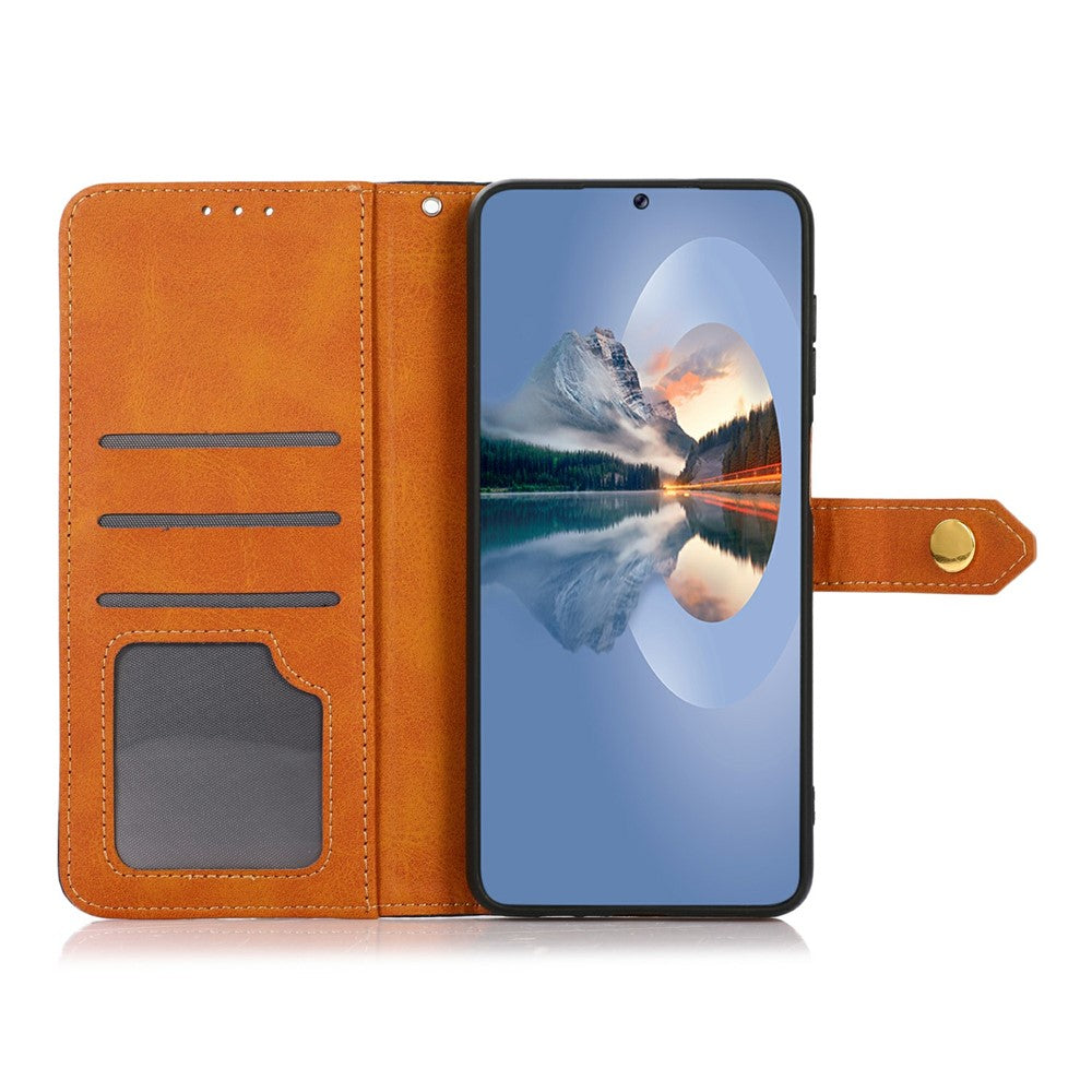KHAZNEH For iPhone 17 Pro Max Wallet Phone Case Stand Leather Flip Cover - Blue