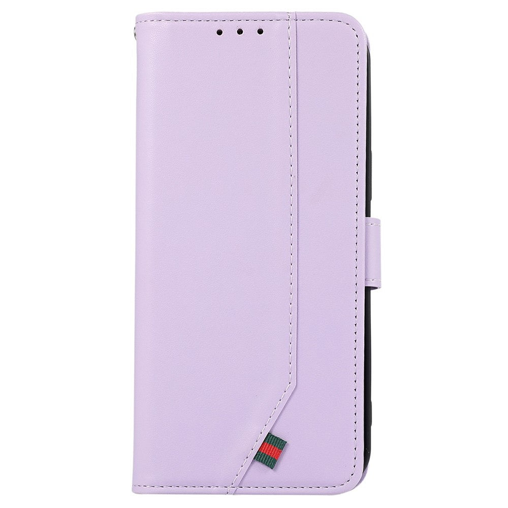 For iPhone 17 Pro Max Case RFID Blocking Flip Leather Phone Cover - Purple