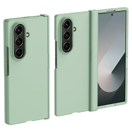 ABEEL For Samsung Galaxy Z Fold7 5G Case Skin Feel PC Phone Cover with Hinge Protection - Light Green