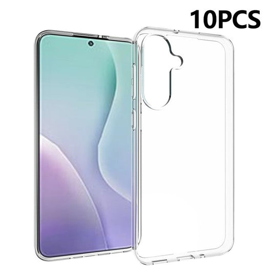 10Pcs  /  Pack For Samsung Galaxy M56 5G Case Watermark Free TPU Protective Clear Phone Cover