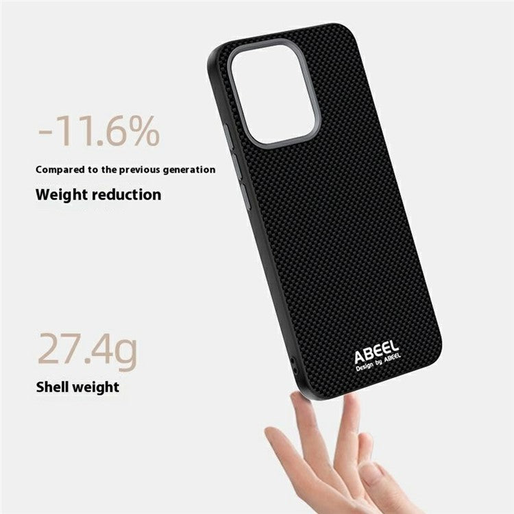 ABEEL For Oppo Reno14 5G (Global) Case Compatible with MagSafe Printed PC TPU Aluminum Alloy Leather Phone Cover - Gold