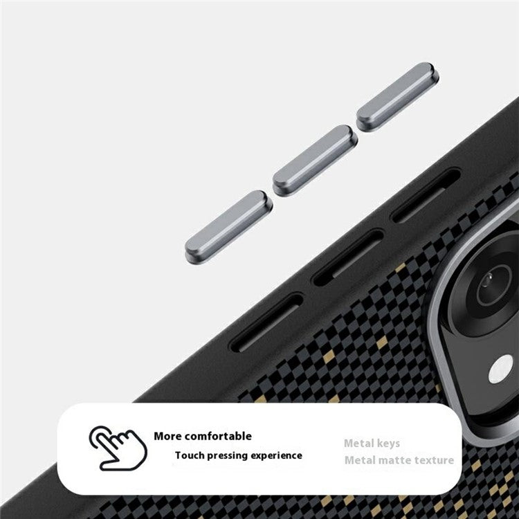 ABEEL For Oppo Reno14 5G (Global) Case Compatible with MagSafe Ultra Slim PC TPU Phone Back Cover - Warrior