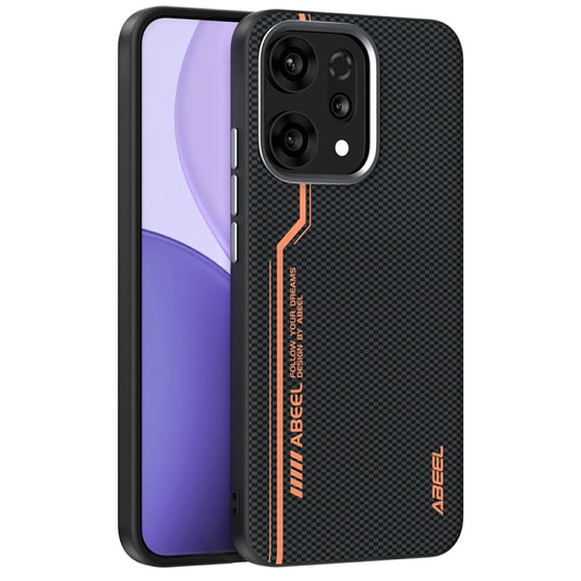 ABEEL For Oppo Reno14 Pro 5G (Global) Case Compatible with MagSafe Printed PC TPU Aluminum Alloy Leather Phone Cover - Outstanding No. 2