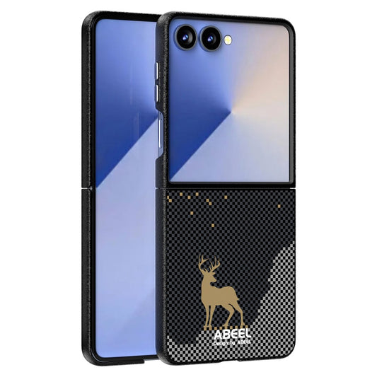 ABEEL For Samsung Galaxy Z Flip7 5G Case Compatible with MagSafe Ultra Slim PC Phone Back Cover - Deer