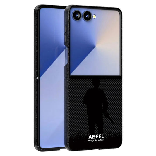 ABEEL For Samsung Galaxy Z Flip7 5G Case Compatible with MagSafe Ultra Slim PC Phone Back Cover - Warrior