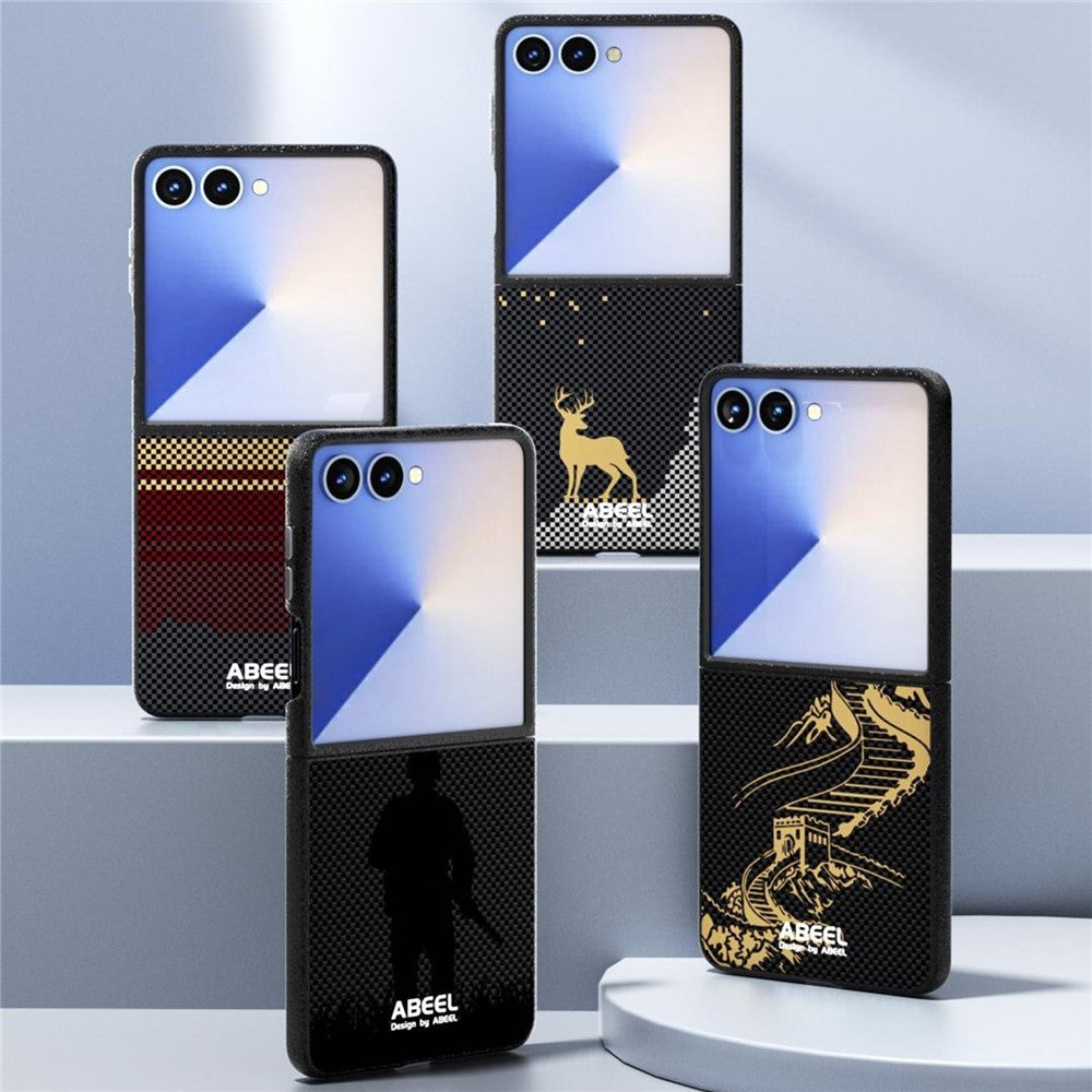 ABEEL For Samsung Galaxy Z Flip7 5G Case Compatible with MagSafe Ultra Slim PC Phone Back Cover - Warrior