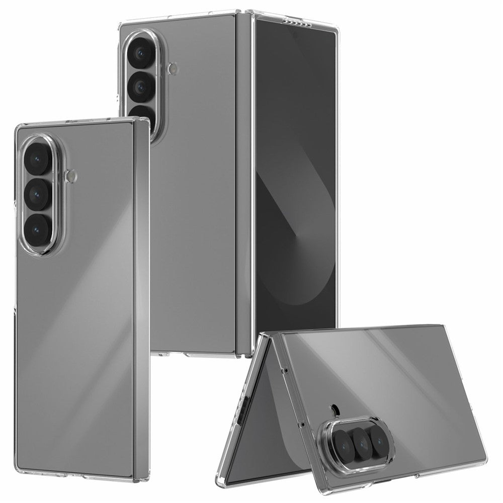 For Samsung Galaxy Z Fold7 5GClear Case Anti-Drop Hard PC Phone Cover