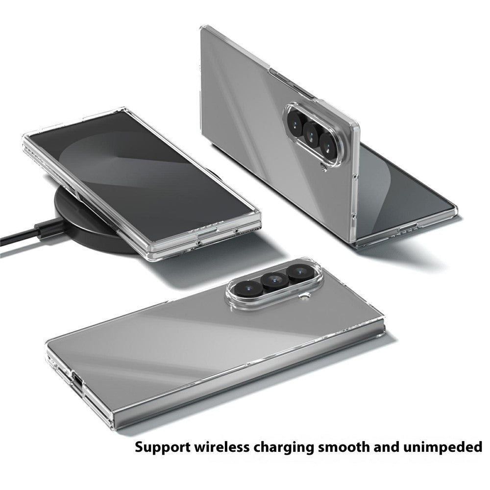 For Samsung Galaxy Z Fold7 5GClear Case Anti-Drop Hard PC Phone Cover