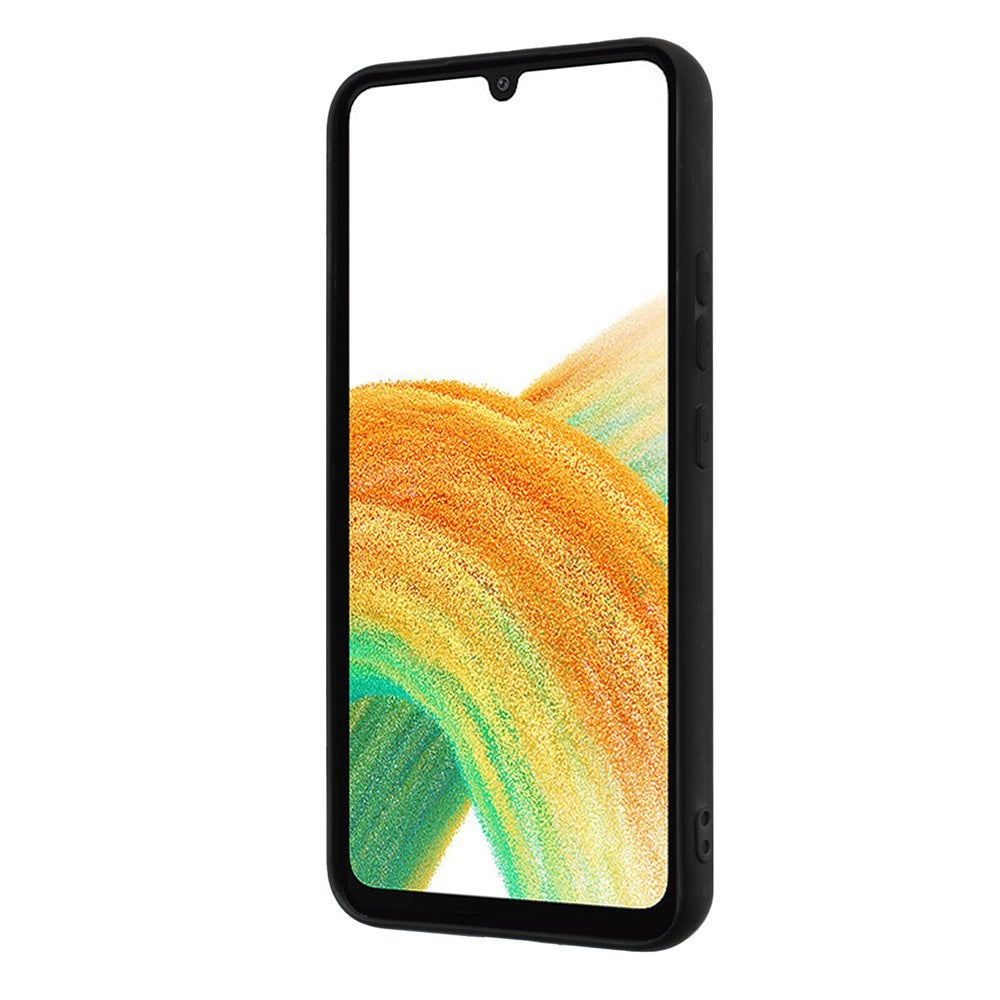 For Samsung Galaxy A17 5G Case Ring Kickstand Soft TPU Matte Phone Cover - Silver