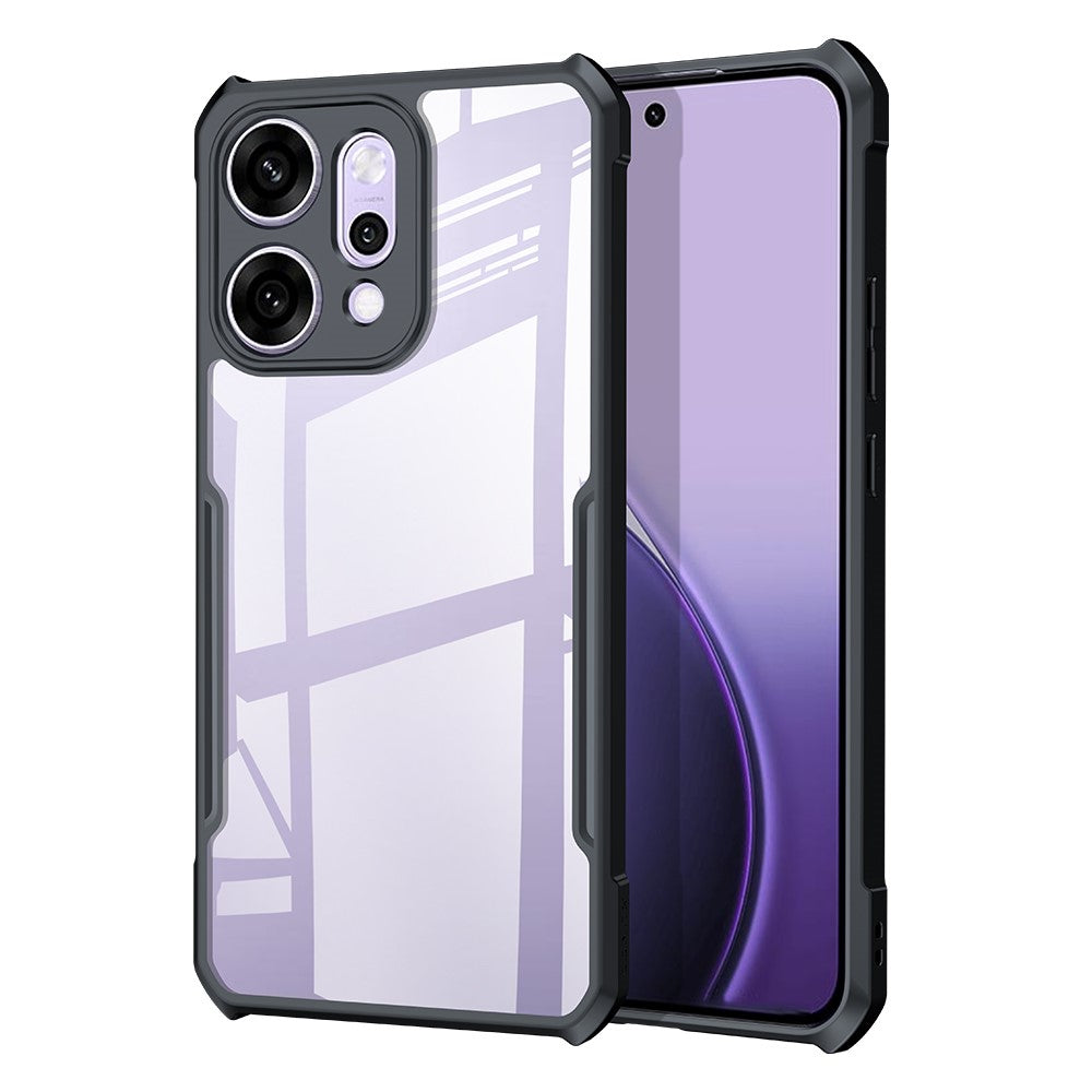 XUNDD For Oppo Reno14 Pro 5G (Global) Case Dropproof TPU + Acrylic Clear Back Phone Cover