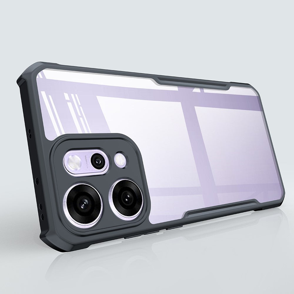 XUNDD For Oppo Reno14 Pro 5G (Global) Case Dropproof TPU + Acrylic Clear Back Phone Cover