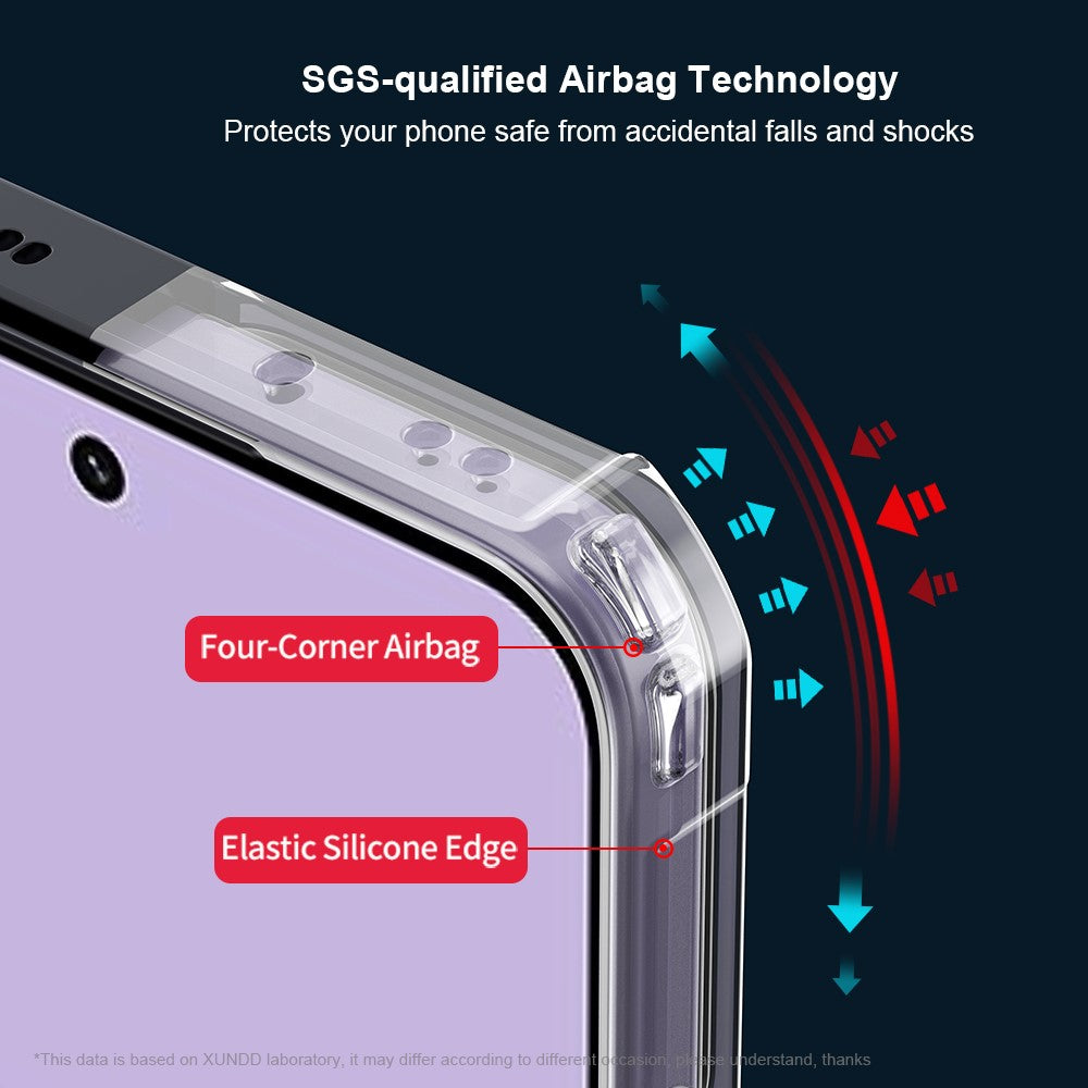 XUNDD For Oppo Reno14 Pro 5G (Global) Case Dropproof TPU + Acrylic Clear Back Phone Cover