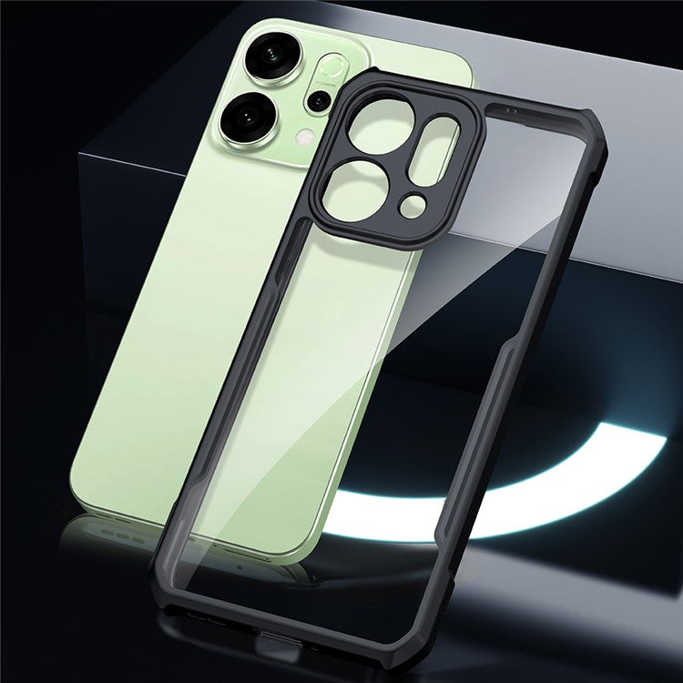 XUNDD For Oppo Reno14 5G (Global) Case Dropproof TPU + Acrylic Clear Back Phone Cover