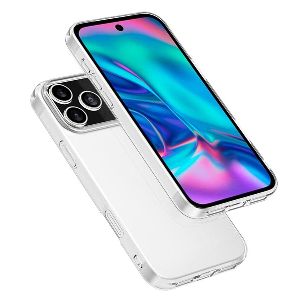 For iPhone 17 Pro Max Case Slim Fit Transparent Soft TPU Phone Cover