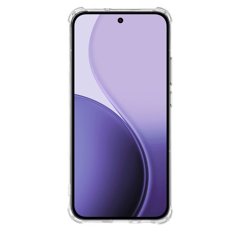 KALEBOL For Oppo Reno14 5G (Global) Case 1.5mm TPU Transparent Anti-Drop Phone Cover