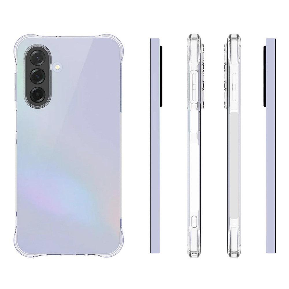 For Samsung Galaxy A17 5G TPU Phone Case Non Slip Transparent Mobile Phone Cover