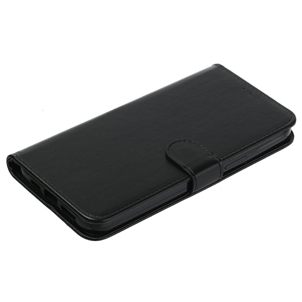For iPhone 17 Pro Max Case PU Leather Flip Phone Cover Wallet Card Slot Holder - Black