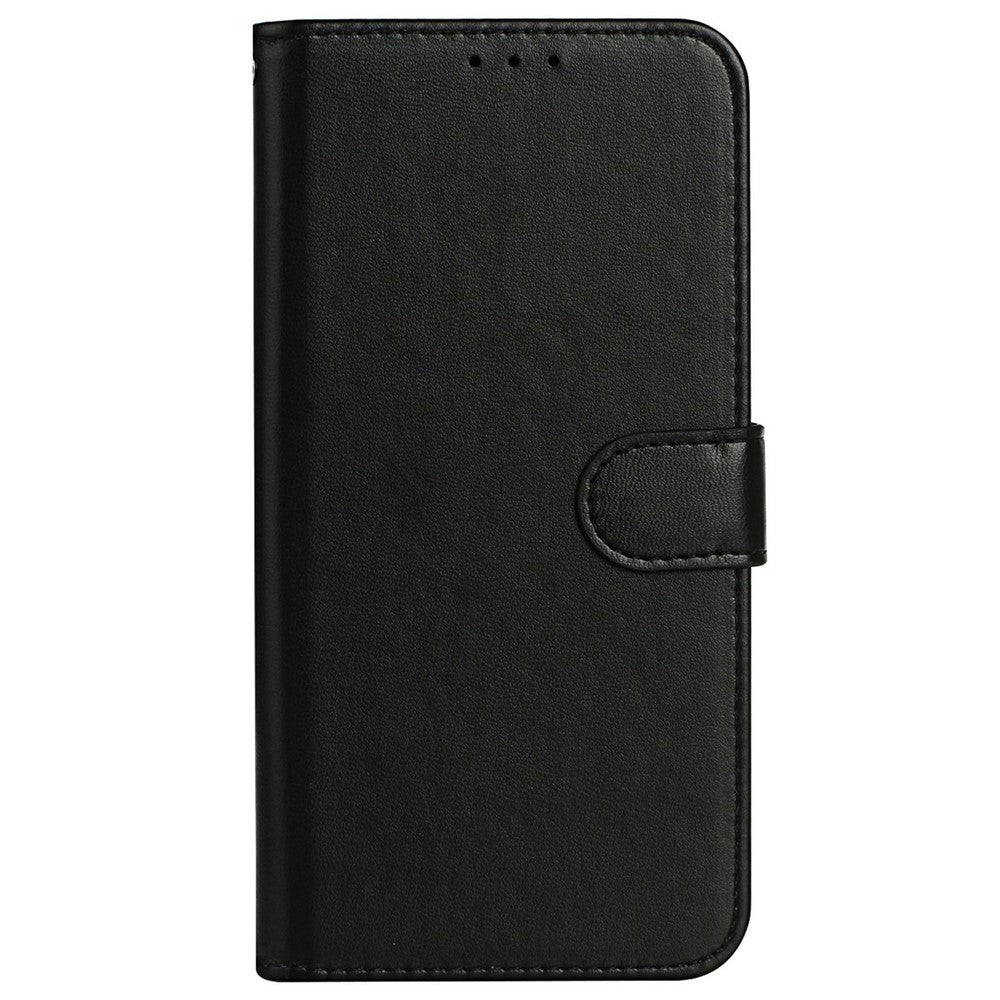 For iPhone 17 Pro Max Case PU Leather Flip Phone Cover Wallet Card Slot Holder - Black