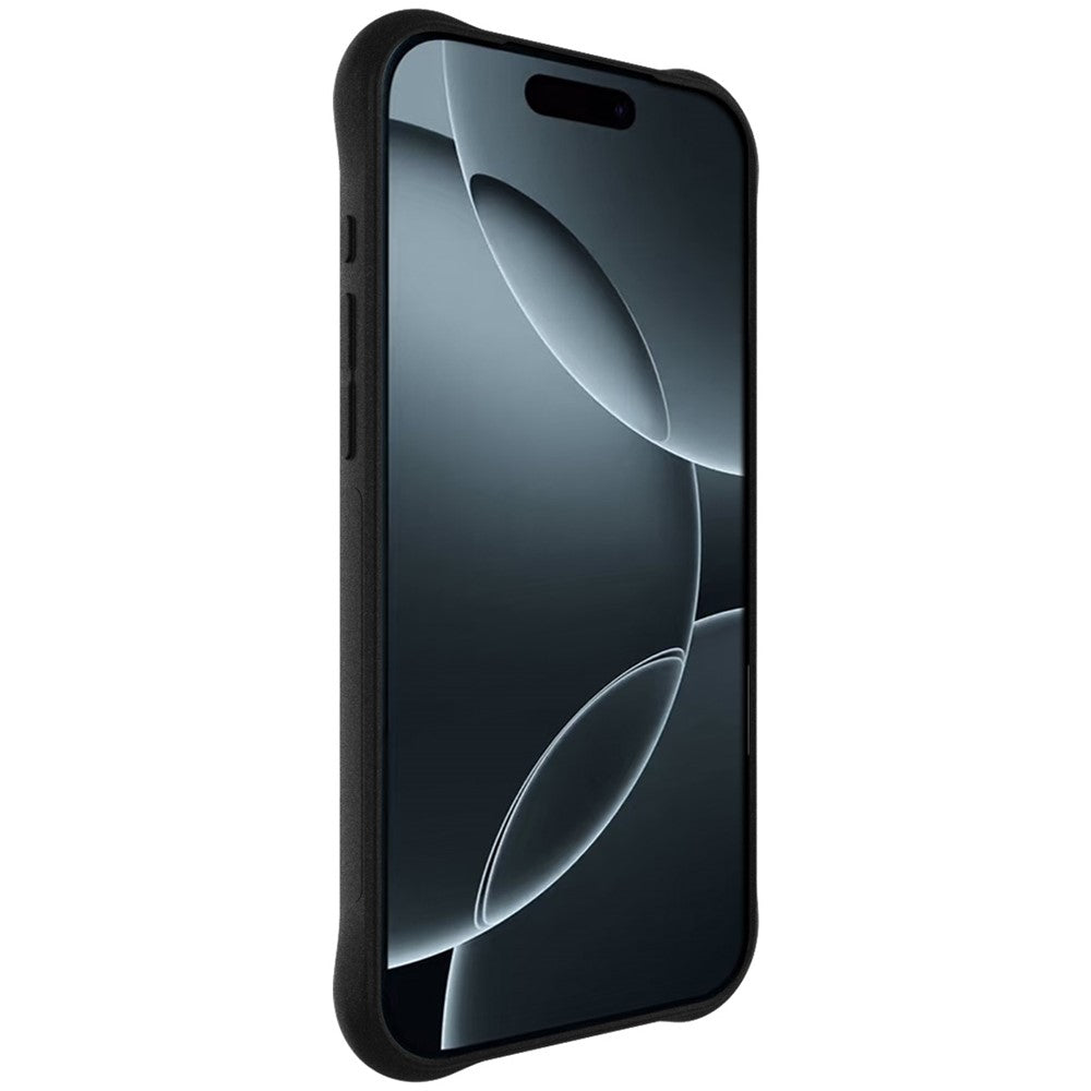 IMAK For iPhone 17 Pro Max Case TPU Phone Cover Airbag Shockproof Protection - Matte Black