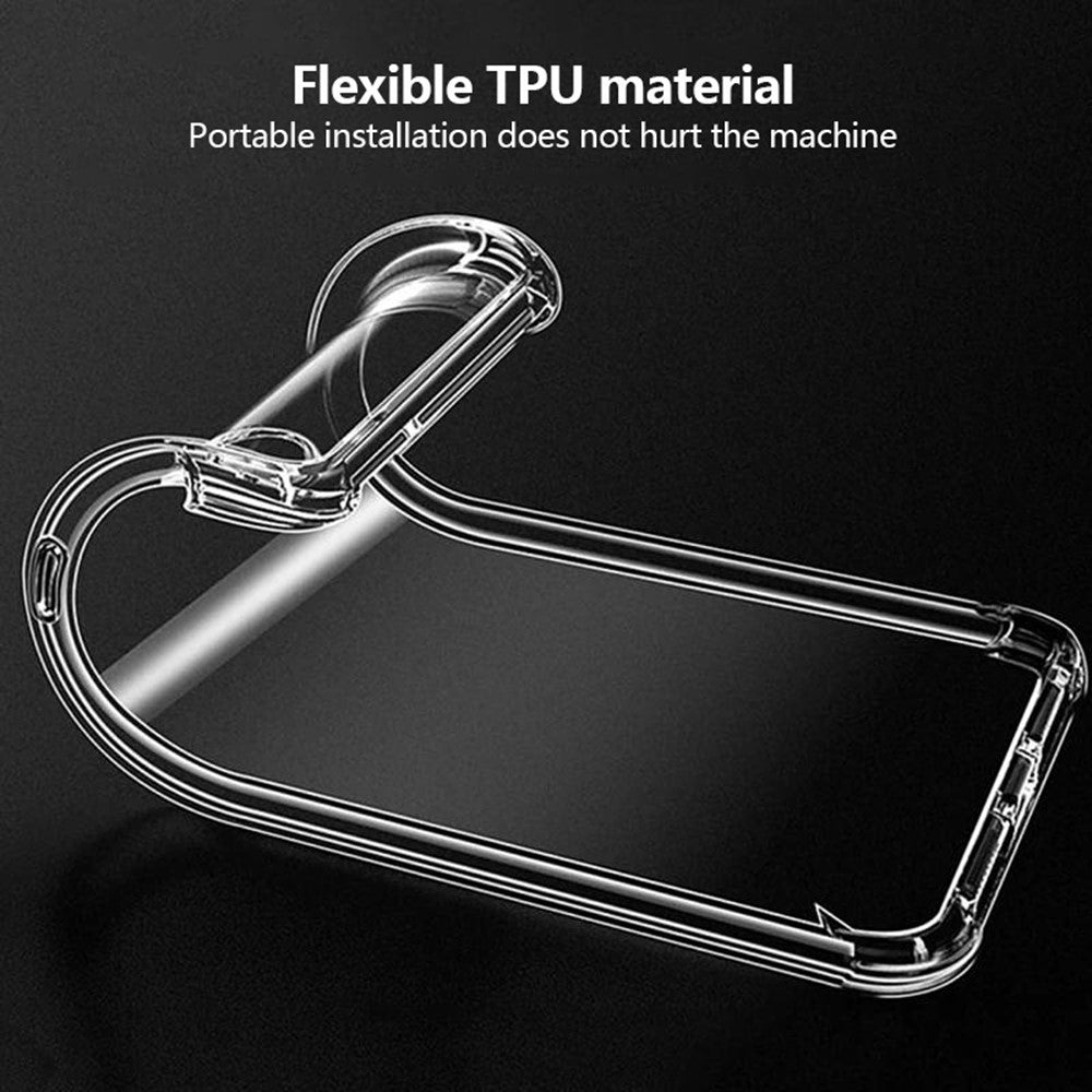 KALEBOL For Samsung Galaxy A17 5G Case 1.5mm TPU Transparent Anti-Drop Phone Cover