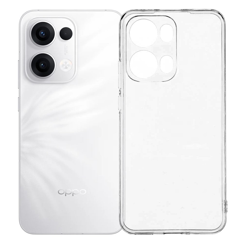 UNITHIN For Oppo Reno13 Pro 5G Case Ultra Thin 0.7mm Clear TPU Anti Drop Phone Cover Precise Cutouts