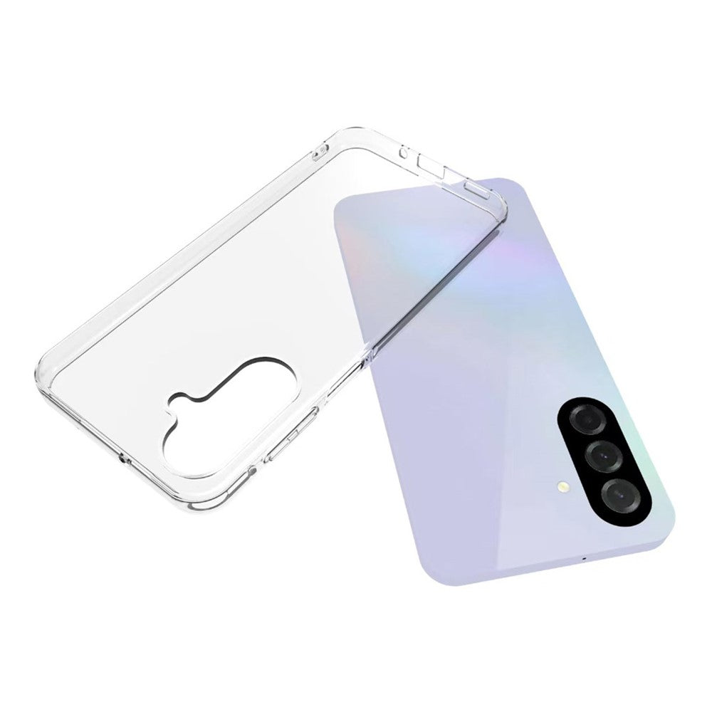 For Samsung Galaxy A17 5G Case Anti-Fingerprint Crystal Clear TPU Phone Cover
