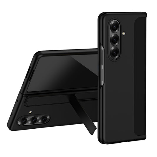 For Samsung Galaxy Z Fold7 5G Case Kickstand Hard PC Slim Phone Cover with Stylus - Black