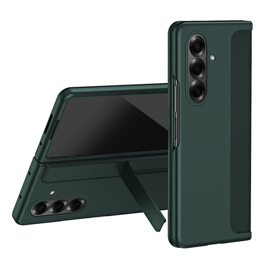 For Samsung Galaxy Z Fold7 5G Case Kickstand Hard PC Slim Phone Cover with Stylus - Green