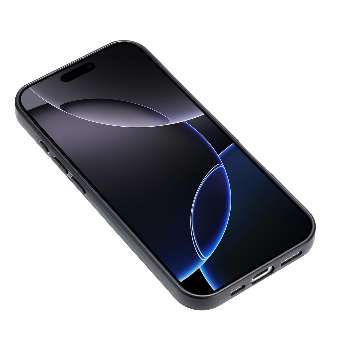 For Oppo Reno13 5G (Global) TPU Case Soft Matte Anti-fingerprint Phone Back Cover - Black