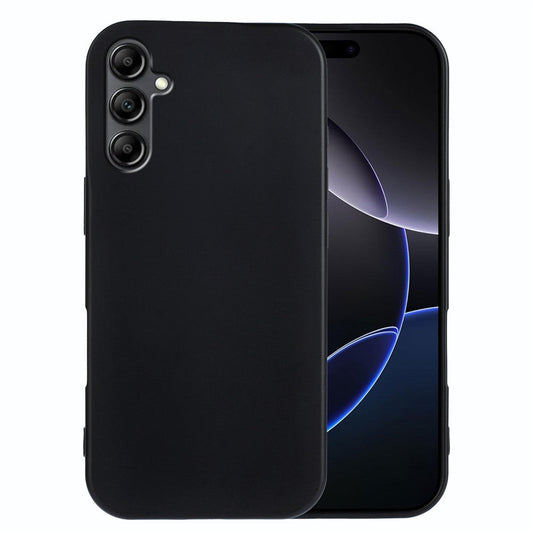 For Samsung Galaxy A17 5G / A26 5G TPU Case Soft Matte Anti-fingerprint Phone Back Cover - Black