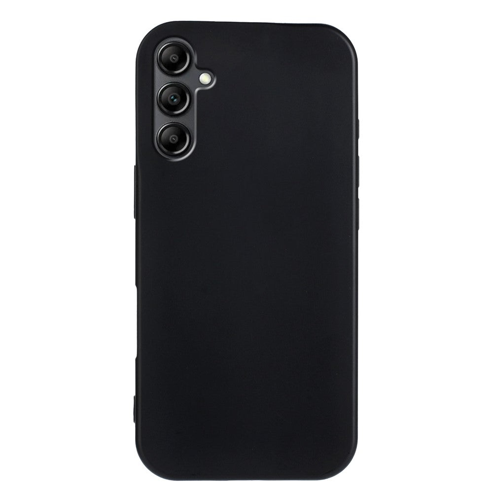 For Samsung Galaxy A17 5G / A26 5G TPU Case Soft Matte Anti-fingerprint Phone Back Cover - Black