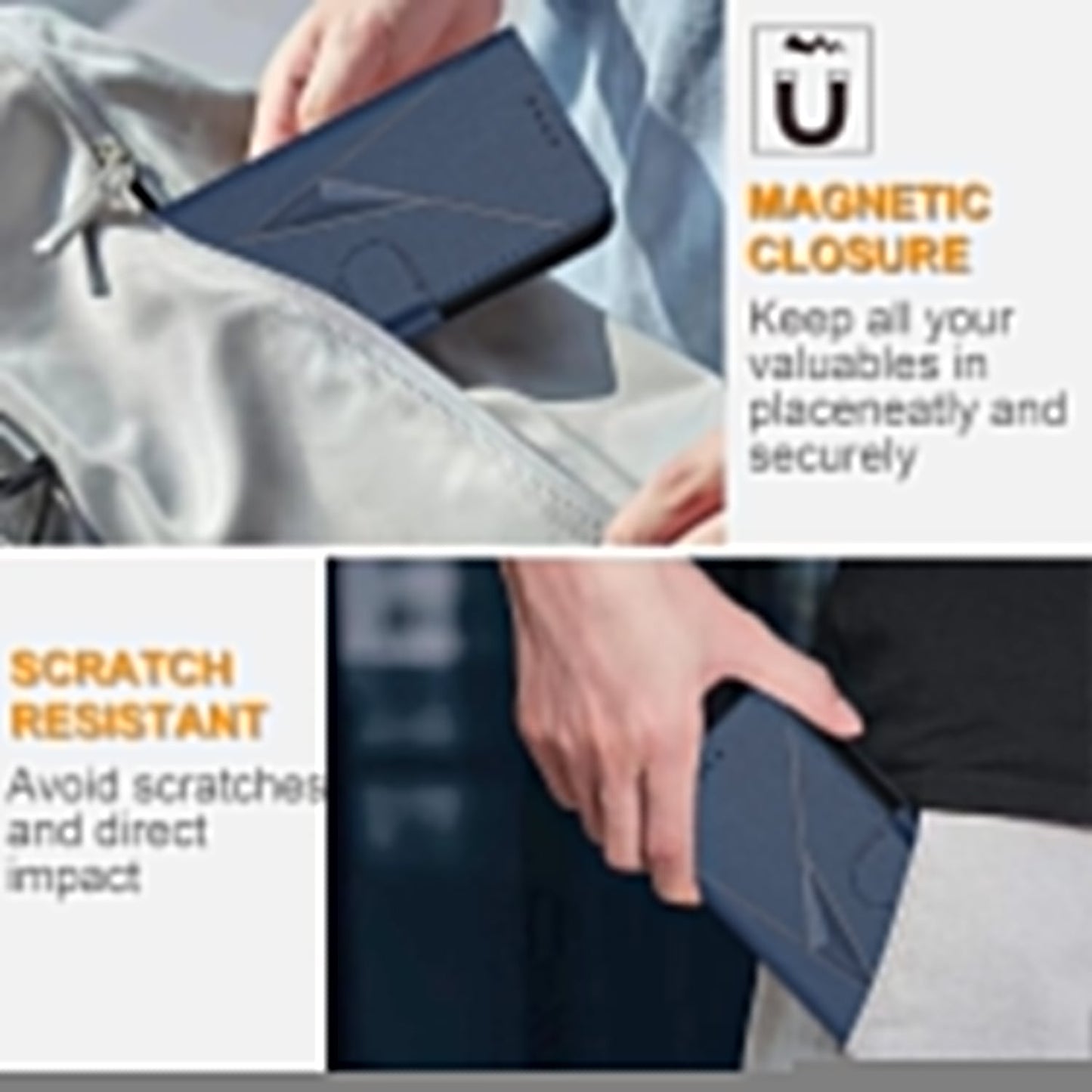 For Oppo Reno14 5G (China) / Oppo Reno14 5G (Global) Case Triangle Imprint Leather Phone Cover with Lanyard - Royal Blue