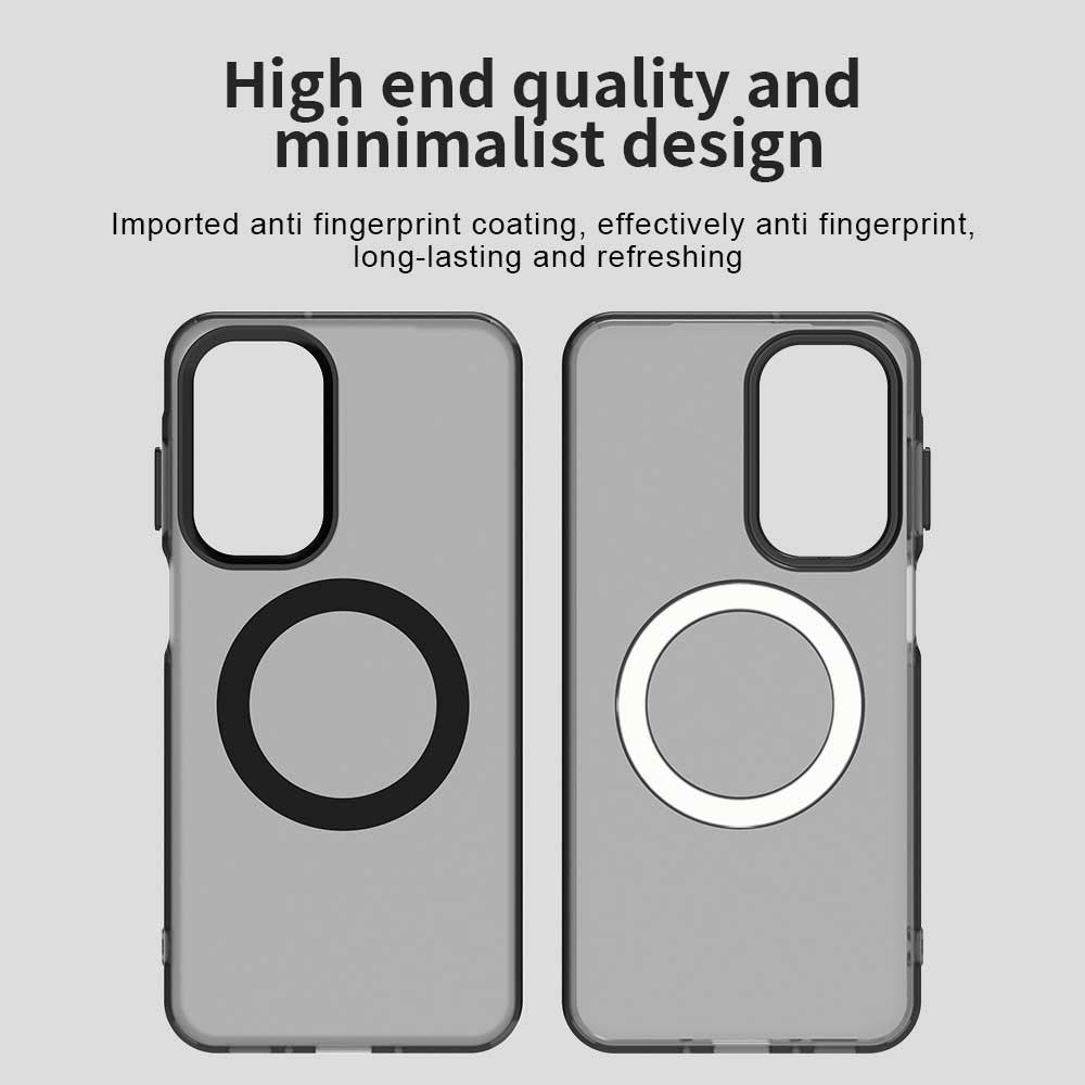 For Samsung Galaxy A17 5G Case Compatible with MagSafe Anti Drop Hybrid Phone Back Cover - Black