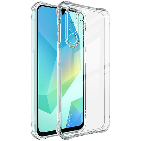 IMAK For Samsung Galaxy A17 5G Case TPU Phone Cover Airbag Shockproof Protection - Transparent