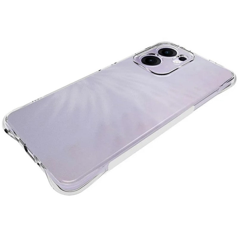 For Oppo Reno13 F 5G Clear TPU Case WANLONFENG TM Series 2.0mm Phone Back Cover - Transparent