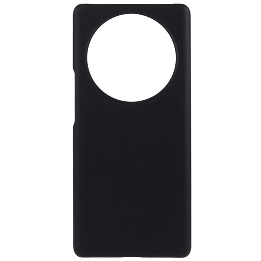 For Honor X40 5G / X9a 5G / Magic5 Lite 5G Anti-fingerprint Mobile Phone Case Rubberized Glossy Hard PC Anti-fading Cell Phone Cover - Black